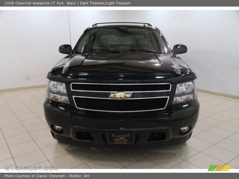 Black / Dark Titanium/Light Titanium 2008 Chevrolet Avalanche LT 4x4