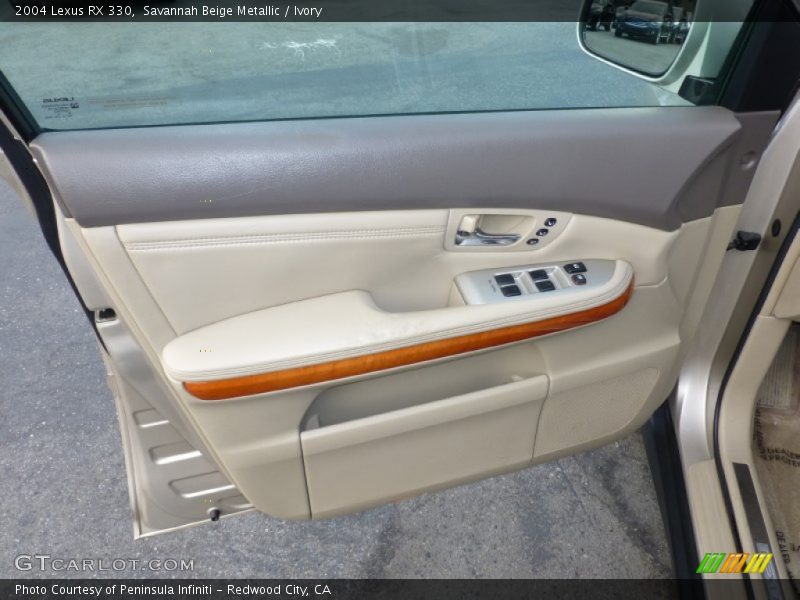 Savannah Beige Metallic / Ivory 2004 Lexus RX 330
