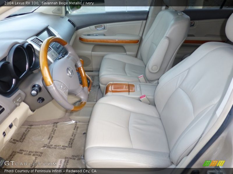 Savannah Beige Metallic / Ivory 2004 Lexus RX 330