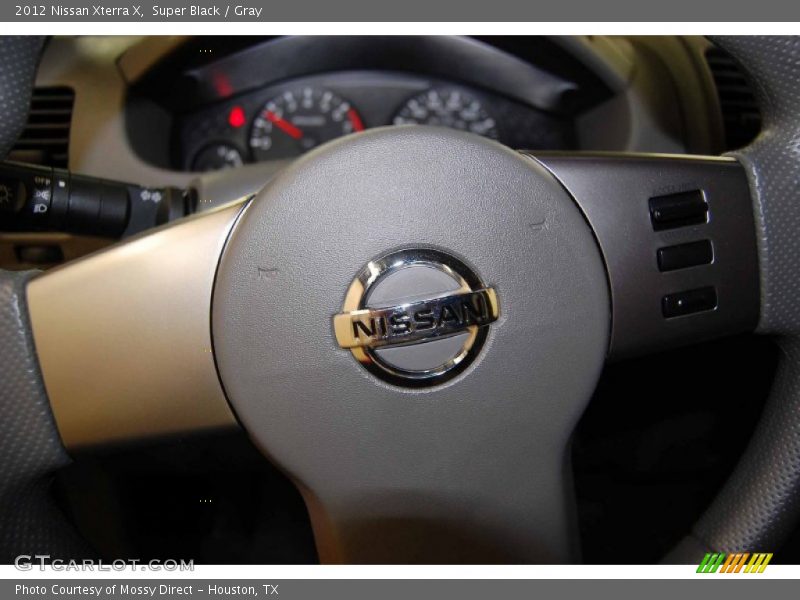 Super Black / Gray 2012 Nissan Xterra X
