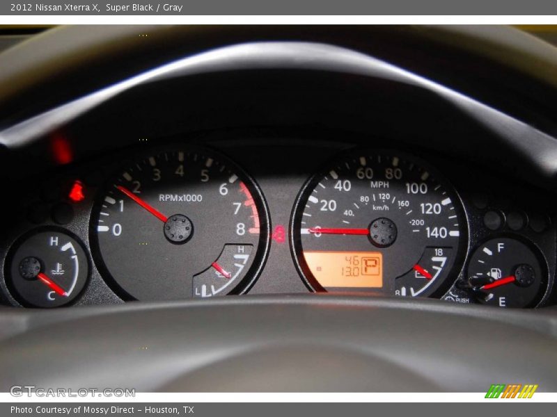 Super Black / Gray 2012 Nissan Xterra X
