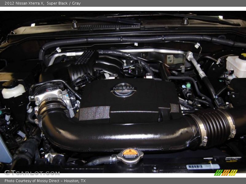 Super Black / Gray 2012 Nissan Xterra X