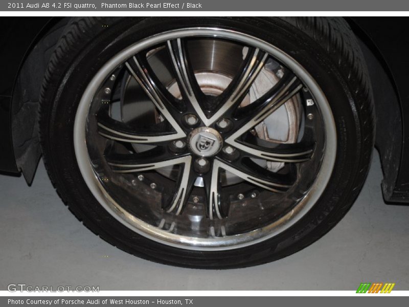 Phantom Black Pearl Effect / Black 2011 Audi A8 4.2 FSI quattro