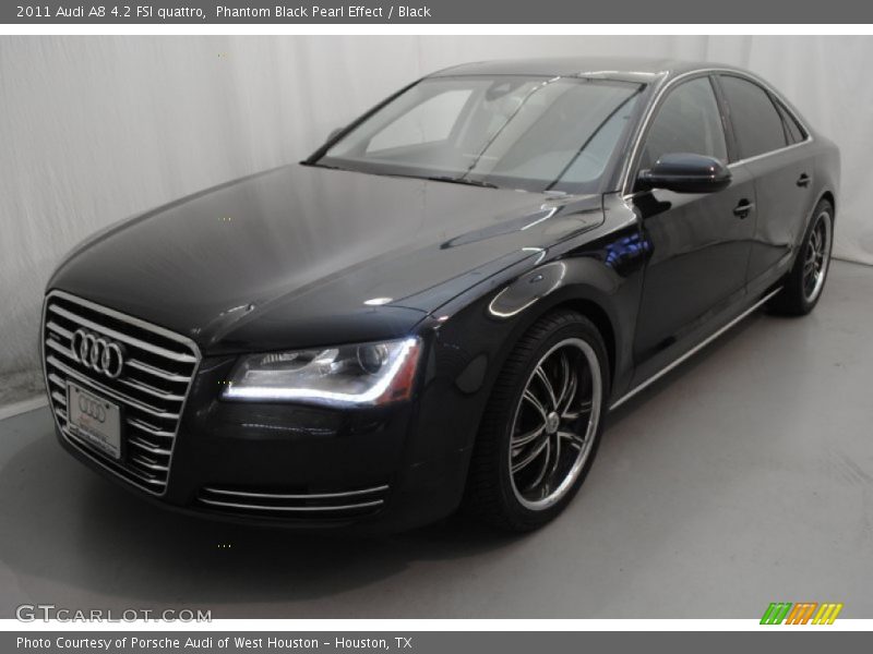 Phantom Black Pearl Effect / Black 2011 Audi A8 4.2 FSI quattro