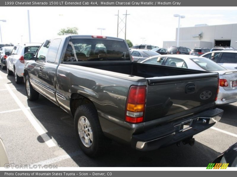 Medium Charcoal Gray Metallic / Medium Gray 1999 Chevrolet Silverado 1500 LT Extended Cab 4x4
