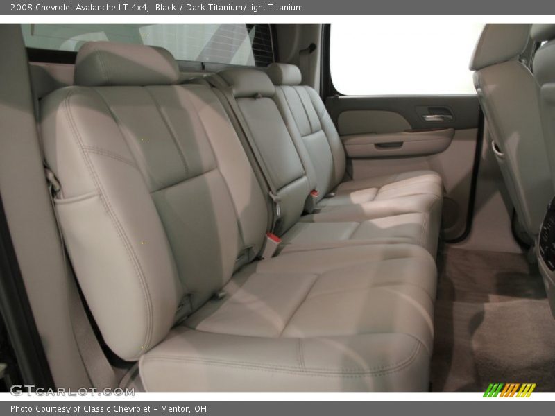 Black / Dark Titanium/Light Titanium 2008 Chevrolet Avalanche LT 4x4