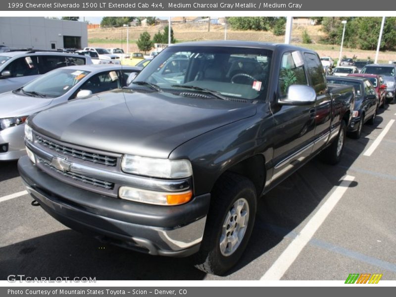 Medium Charcoal Gray Metallic / Medium Gray 1999 Chevrolet Silverado 1500 LT Extended Cab 4x4