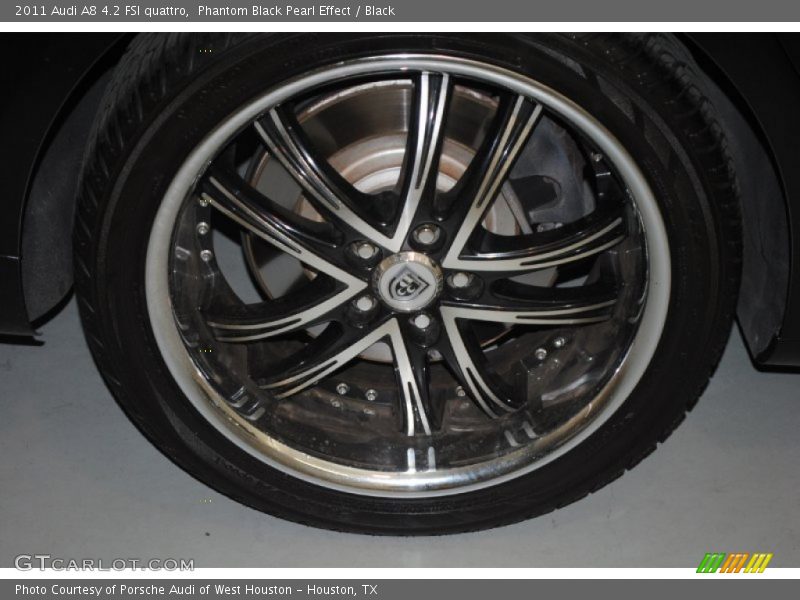 Phantom Black Pearl Effect / Black 2011 Audi A8 4.2 FSI quattro