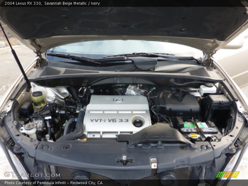 Savannah Beige Metallic / Ivory 2004 Lexus RX 330