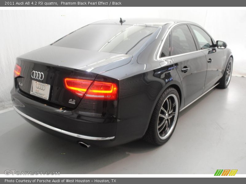 Phantom Black Pearl Effect / Black 2011 Audi A8 4.2 FSI quattro