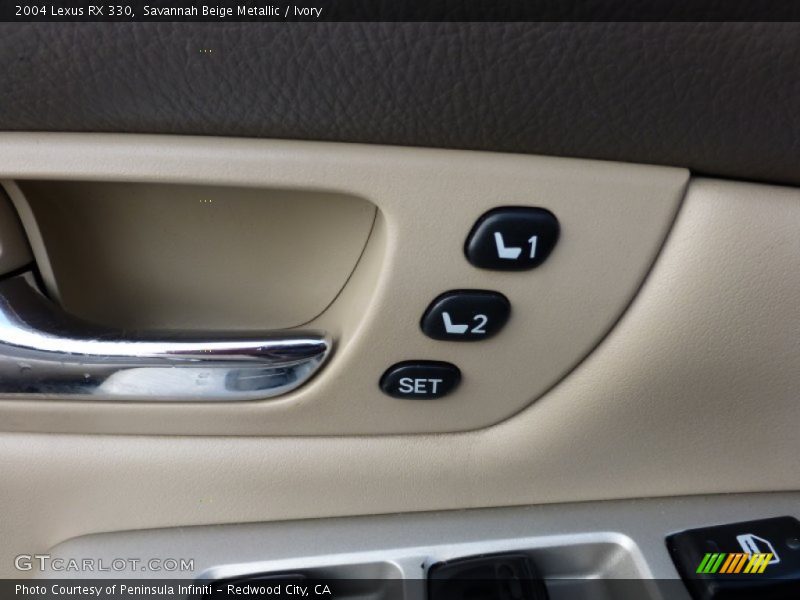 Savannah Beige Metallic / Ivory 2004 Lexus RX 330
