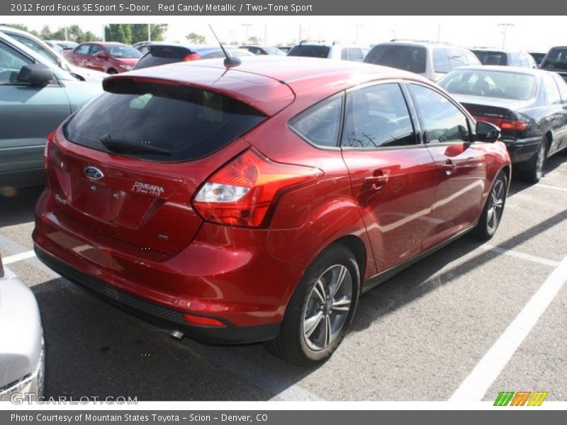 Red Candy Metallic / Two-Tone Sport 2012 Ford Focus SE Sport 5-Door