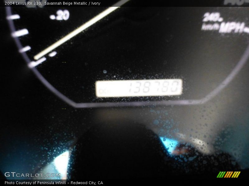 Savannah Beige Metallic / Ivory 2004 Lexus RX 330
