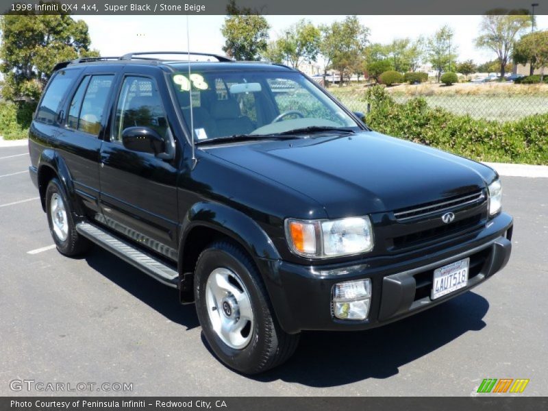 Super Black / Stone Beige 1998 Infiniti QX4 4x4