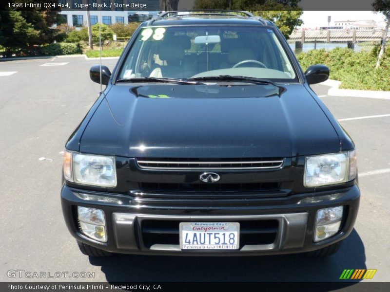 Super Black / Stone Beige 1998 Infiniti QX4 4x4