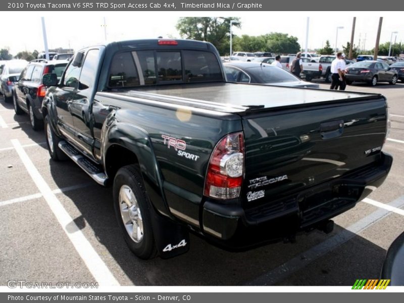 Timberland Mica / Graphite 2010 Toyota Tacoma V6 SR5 TRD Sport Access Cab 4x4