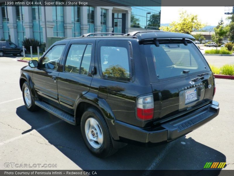 Super Black / Stone Beige 1998 Infiniti QX4 4x4