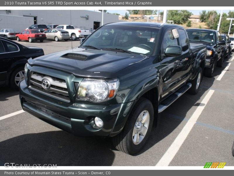 Timberland Mica / Graphite 2010 Toyota Tacoma V6 SR5 TRD Sport Access Cab 4x4