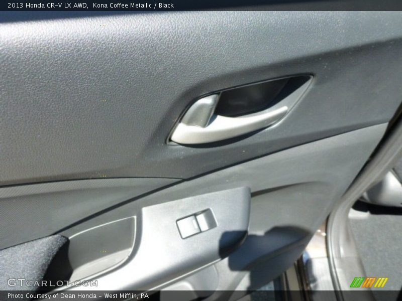 Kona Coffee Metallic / Black 2013 Honda CR-V LX AWD