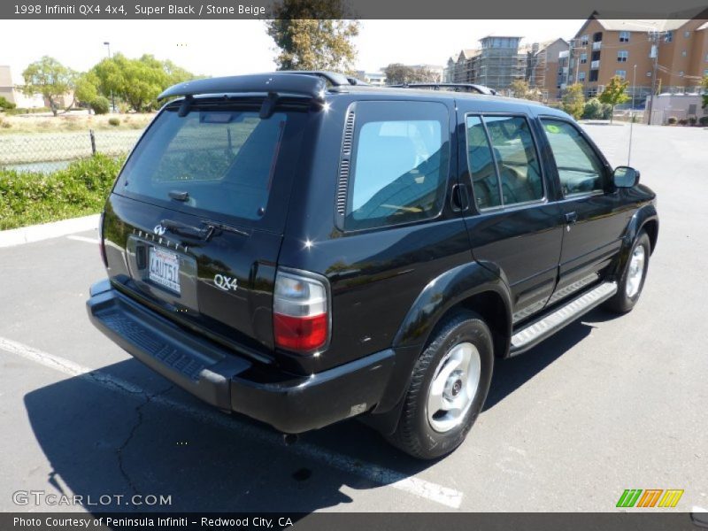 Super Black / Stone Beige 1998 Infiniti QX4 4x4