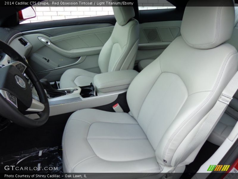 Front Seat of 2014 CTS Coupe