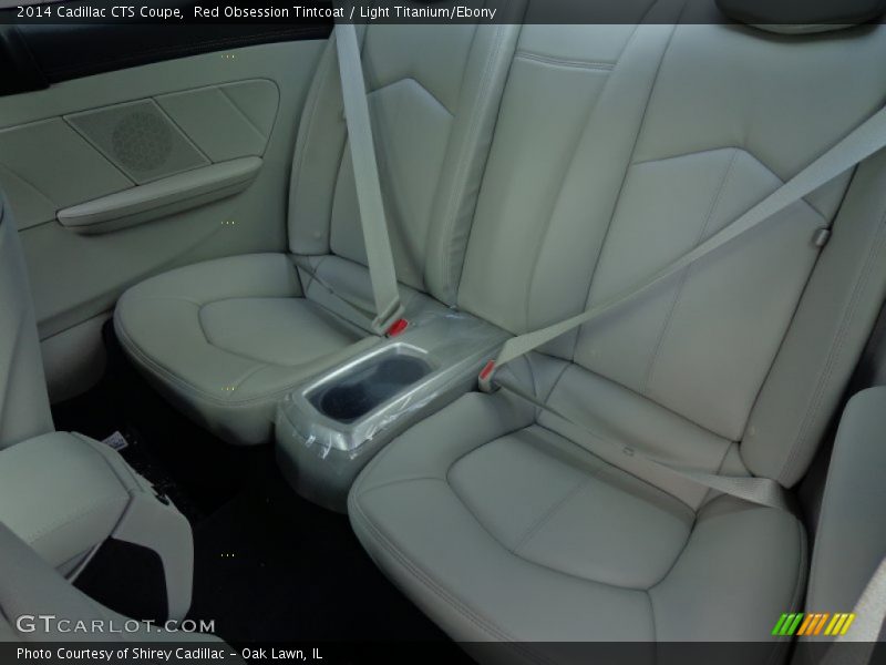Rear Seat of 2014 CTS Coupe