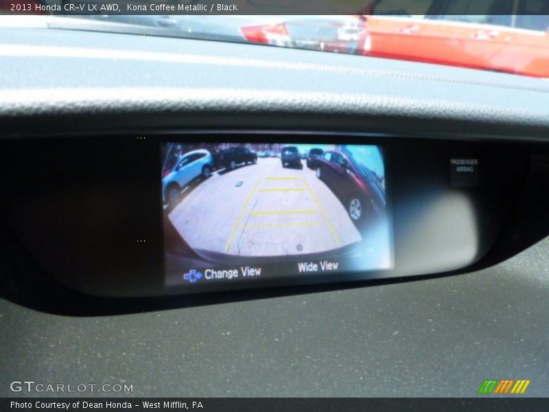 Kona Coffee Metallic / Black 2013 Honda CR-V LX AWD