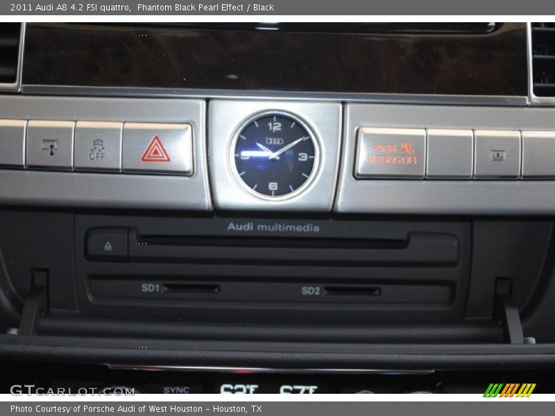 Phantom Black Pearl Effect / Black 2011 Audi A8 4.2 FSI quattro