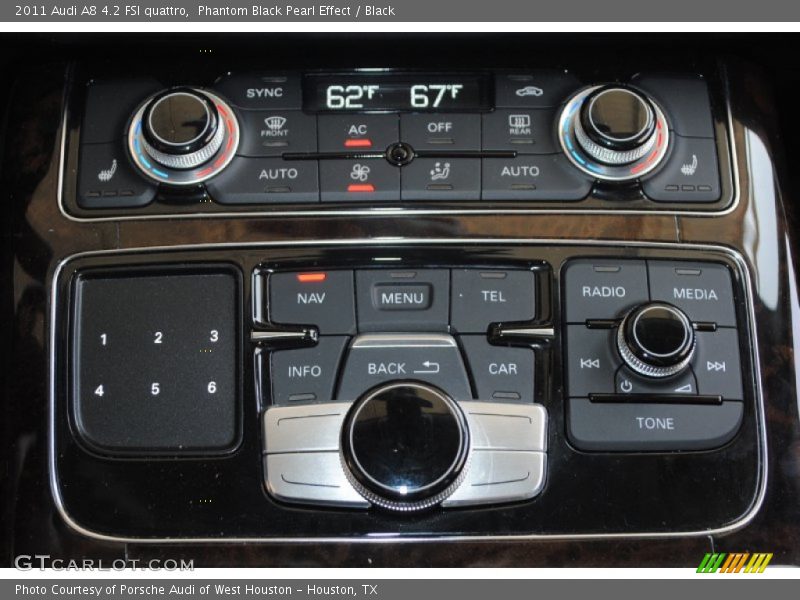 Phantom Black Pearl Effect / Black 2011 Audi A8 4.2 FSI quattro