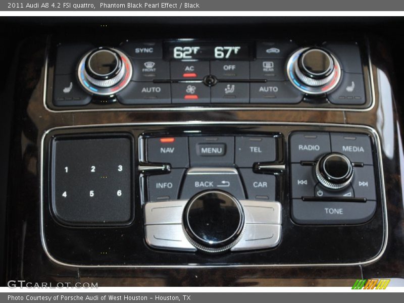 Phantom Black Pearl Effect / Black 2011 Audi A8 4.2 FSI quattro