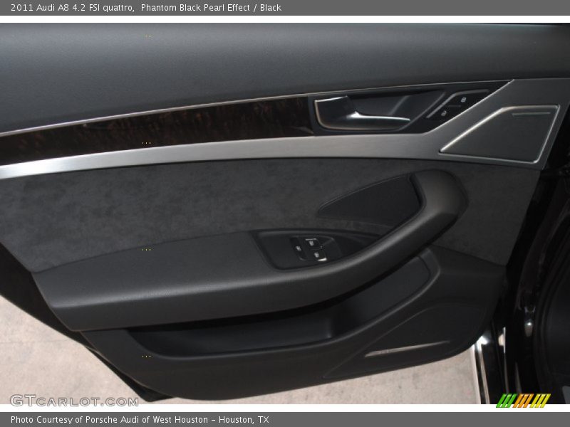 Phantom Black Pearl Effect / Black 2011 Audi A8 4.2 FSI quattro