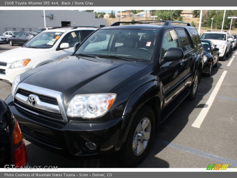 Black / Stone Gray 2008 Toyota 4Runner SR5 4x4