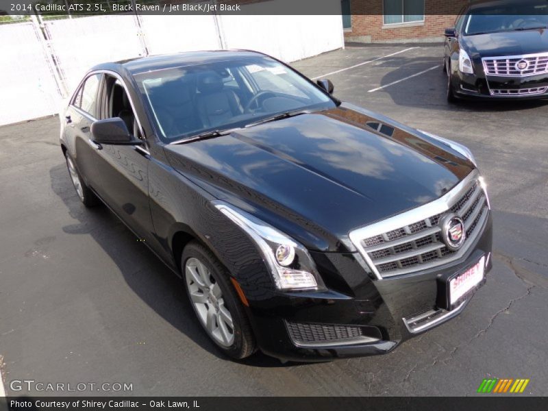 Black Raven / Jet Black/Jet Black 2014 Cadillac ATS 2.5L