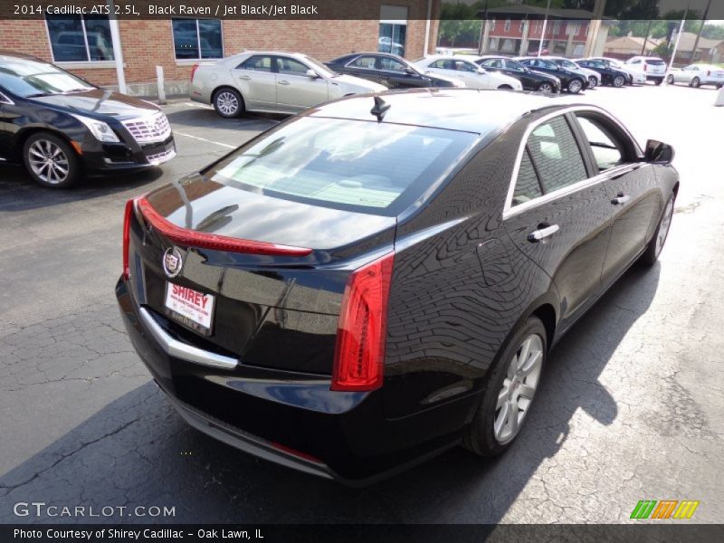 Black Raven / Jet Black/Jet Black 2014 Cadillac ATS 2.5L