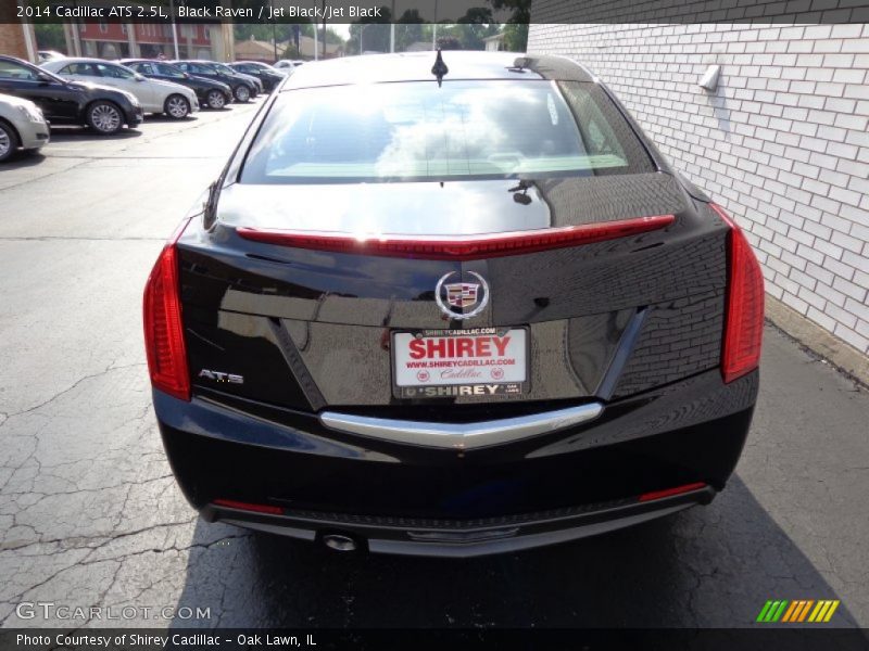 Black Raven / Jet Black/Jet Black 2014 Cadillac ATS 2.5L