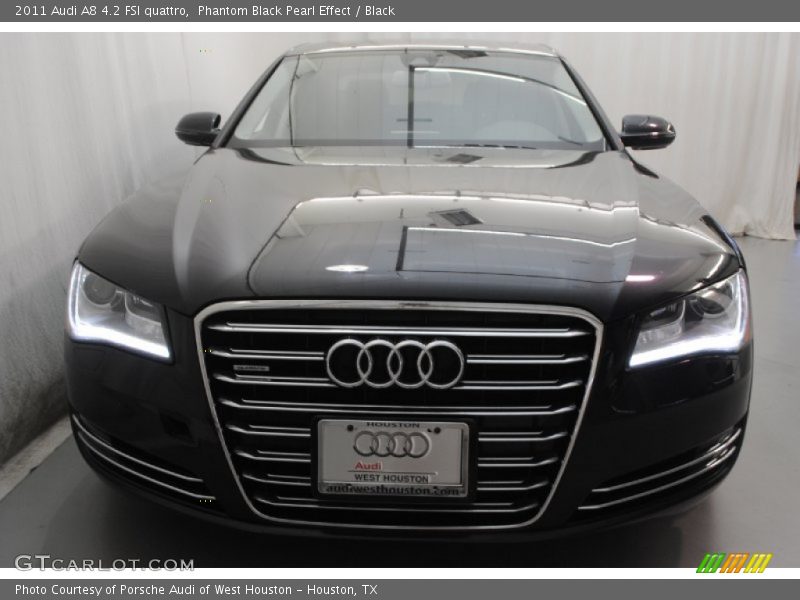 Phantom Black Pearl Effect / Black 2011 Audi A8 4.2 FSI quattro