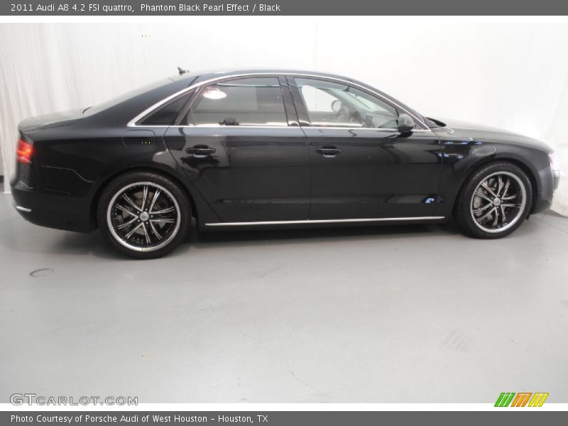 Phantom Black Pearl Effect / Black 2011 Audi A8 4.2 FSI quattro