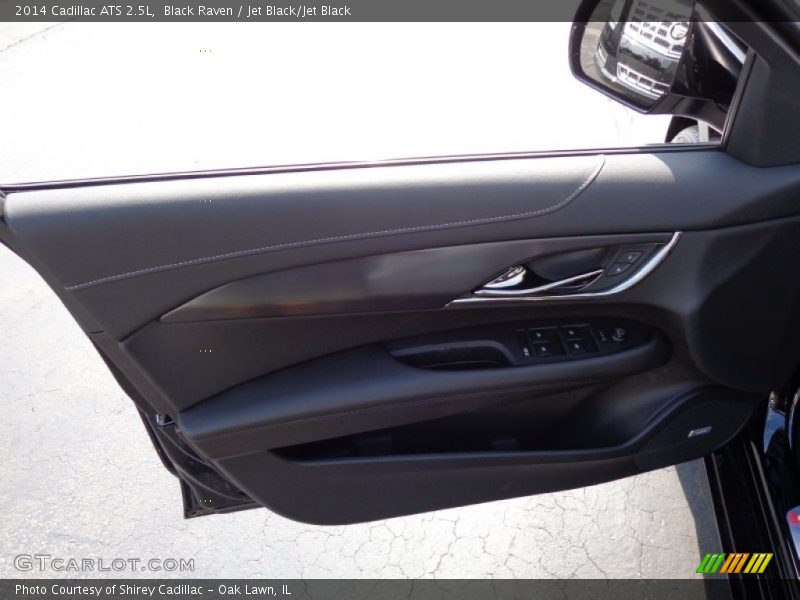 Black Raven / Jet Black/Jet Black 2014 Cadillac ATS 2.5L