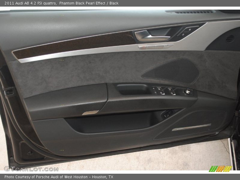 Phantom Black Pearl Effect / Black 2011 Audi A8 4.2 FSI quattro