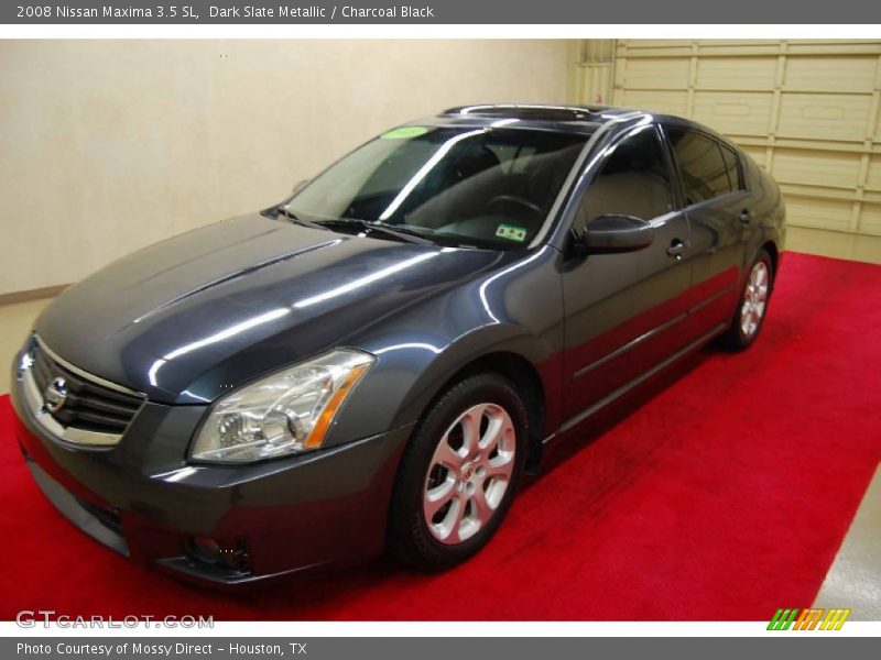 Dark Slate Metallic / Charcoal Black 2008 Nissan Maxima 3.5 SL