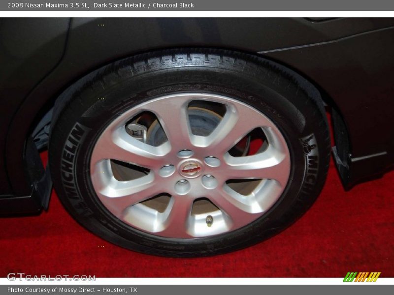 Dark Slate Metallic / Charcoal Black 2008 Nissan Maxima 3.5 SL