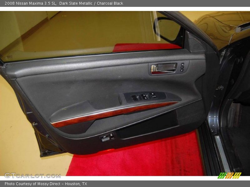 Dark Slate Metallic / Charcoal Black 2008 Nissan Maxima 3.5 SL