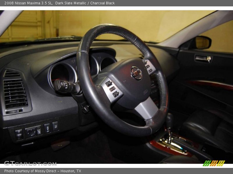 Dark Slate Metallic / Charcoal Black 2008 Nissan Maxima 3.5 SL