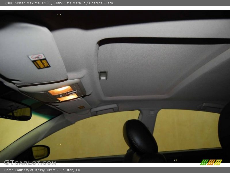 Dark Slate Metallic / Charcoal Black 2008 Nissan Maxima 3.5 SL