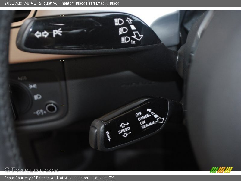 Phantom Black Pearl Effect / Black 2011 Audi A8 4.2 FSI quattro