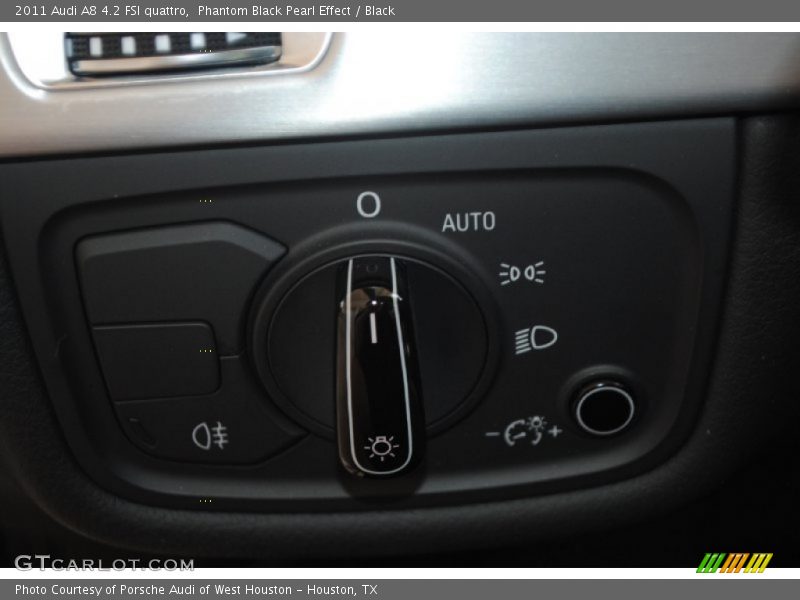 Phantom Black Pearl Effect / Black 2011 Audi A8 4.2 FSI quattro