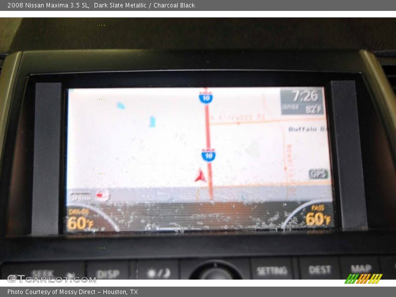 Dark Slate Metallic / Charcoal Black 2008 Nissan Maxima 3.5 SL