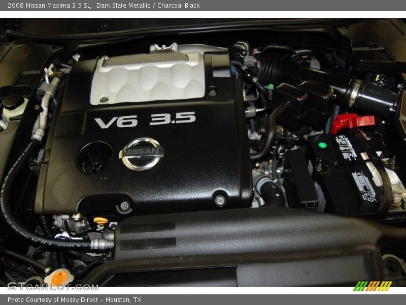 Dark Slate Metallic / Charcoal Black 2008 Nissan Maxima 3.5 SL