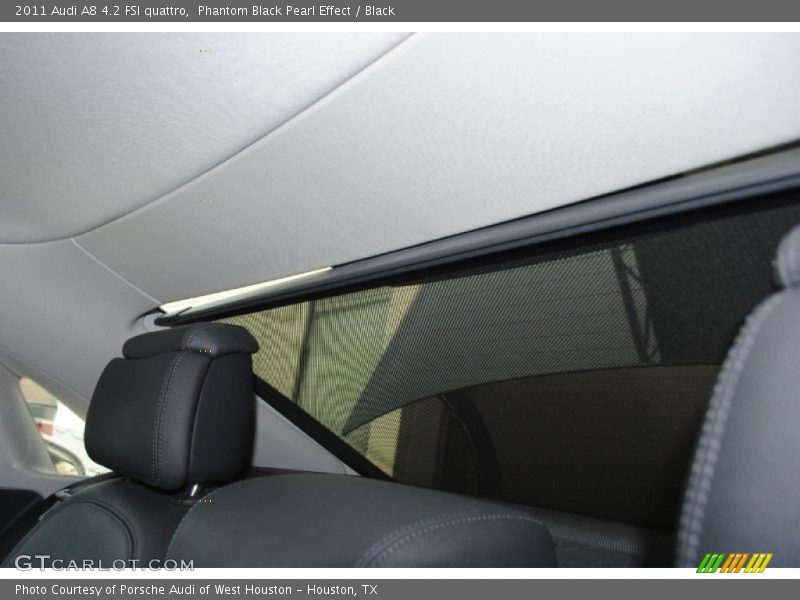 Phantom Black Pearl Effect / Black 2011 Audi A8 4.2 FSI quattro