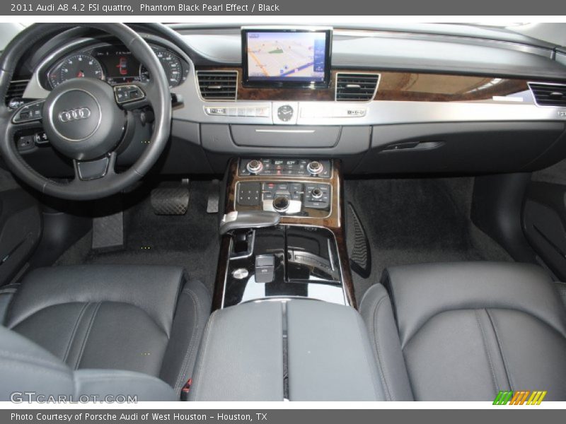 Phantom Black Pearl Effect / Black 2011 Audi A8 4.2 FSI quattro
